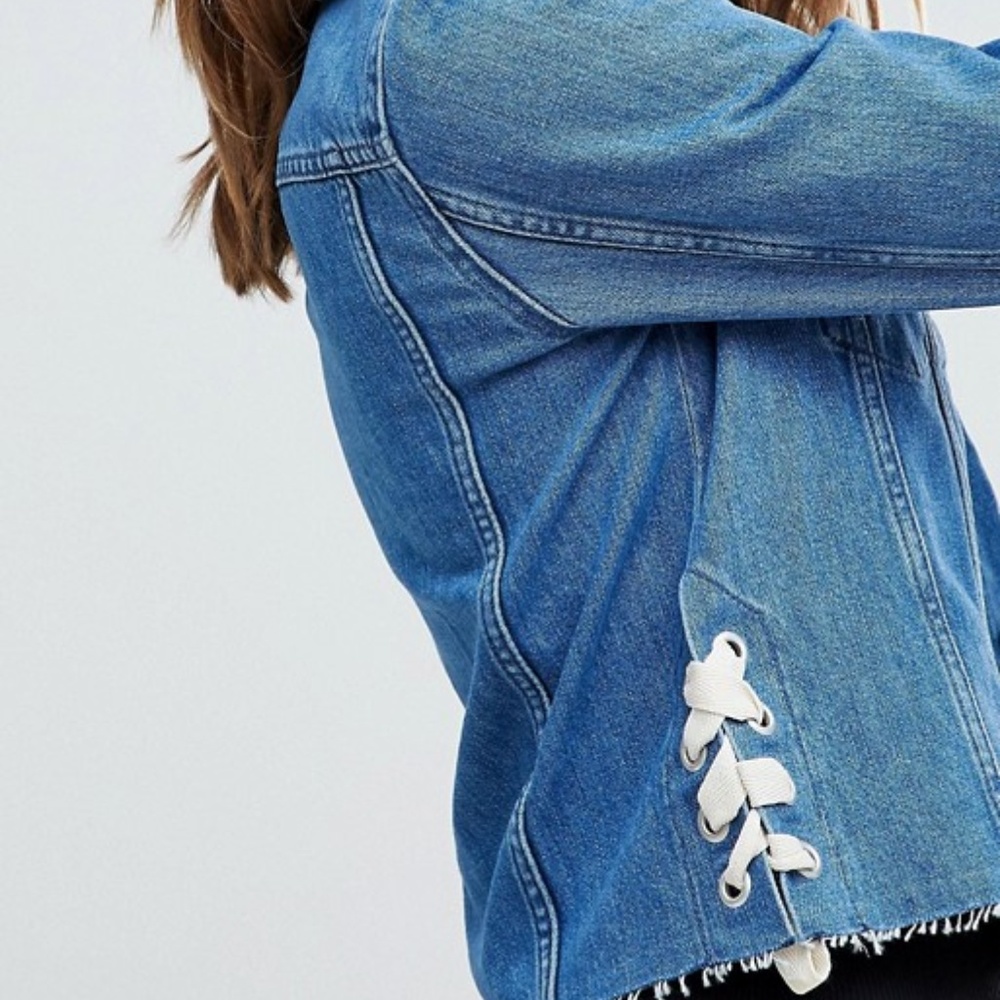 French Connection Soft Authentic Lace Side Jacket - image 5